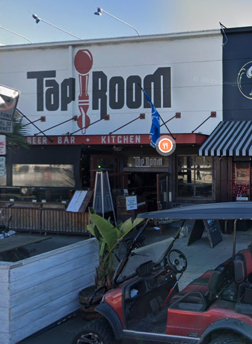 Storefront of TapRoom Beer Company
